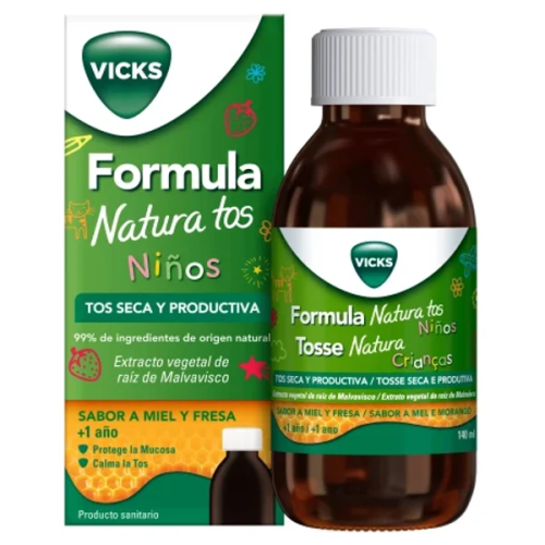 Vicks Tosse Natura Crianças Xarope140Ml