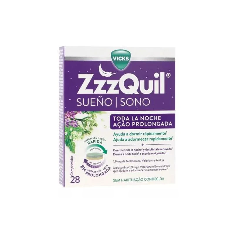 Zzzquil Sono Ação Prolongada Comp X28