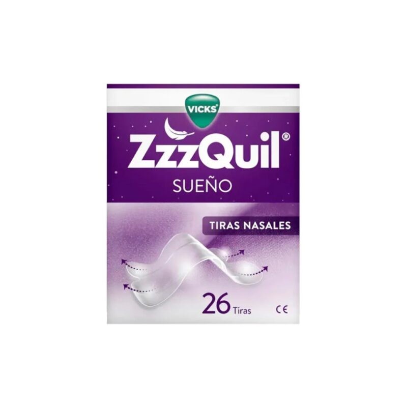 Zzzquil Sono Tiras Nasais X26