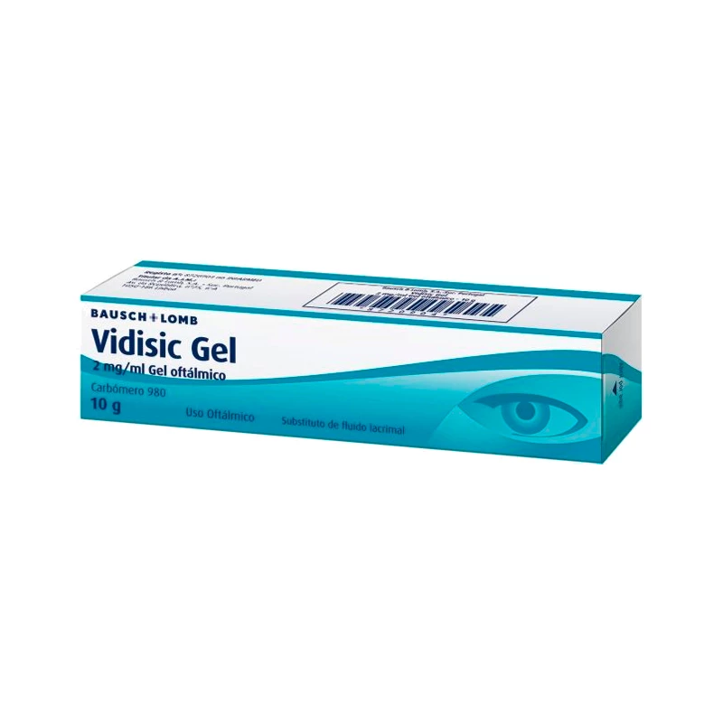Vidisic Gel, 2 mg/g-10 g x 1 gel oft bisnaga