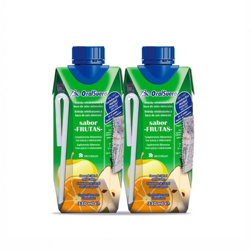 Bi-Oralsuero Frutas Sol Or 330Ml x2
