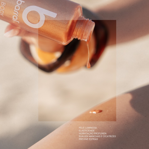 Barral Body Glow+ Óleo 200 ml | Prevenção de Estrias