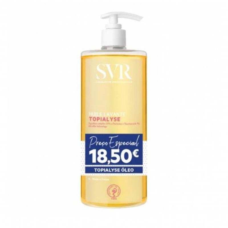 SVR Topialyse Óleo Micelar 1L | Limpeza Pele Seca e Atópica