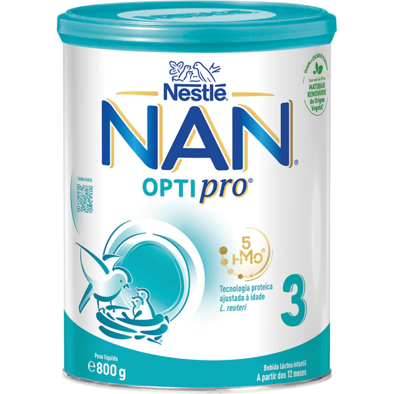 Nan Optipro 3 Leite Cresc 800G -25%
