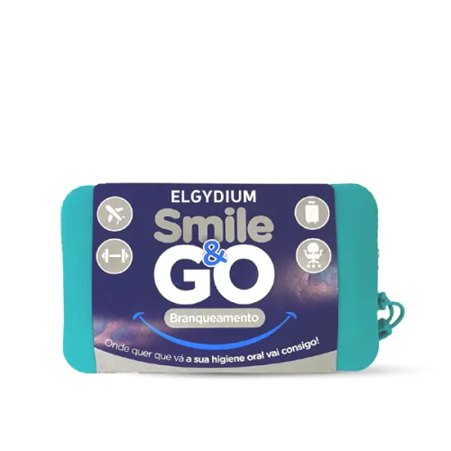 Elgydium Kit Branqueamento | Escova + Pasta Branq + Fita Dentária