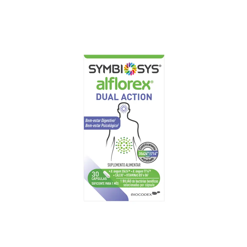 Symbiosys Alflorex Dual Action Caps X30