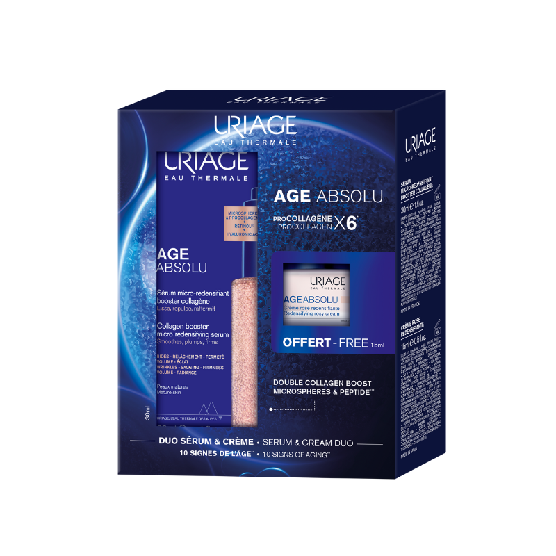 Uriage Age Abso Ser30Ml+Of Cr Rosa15Ml