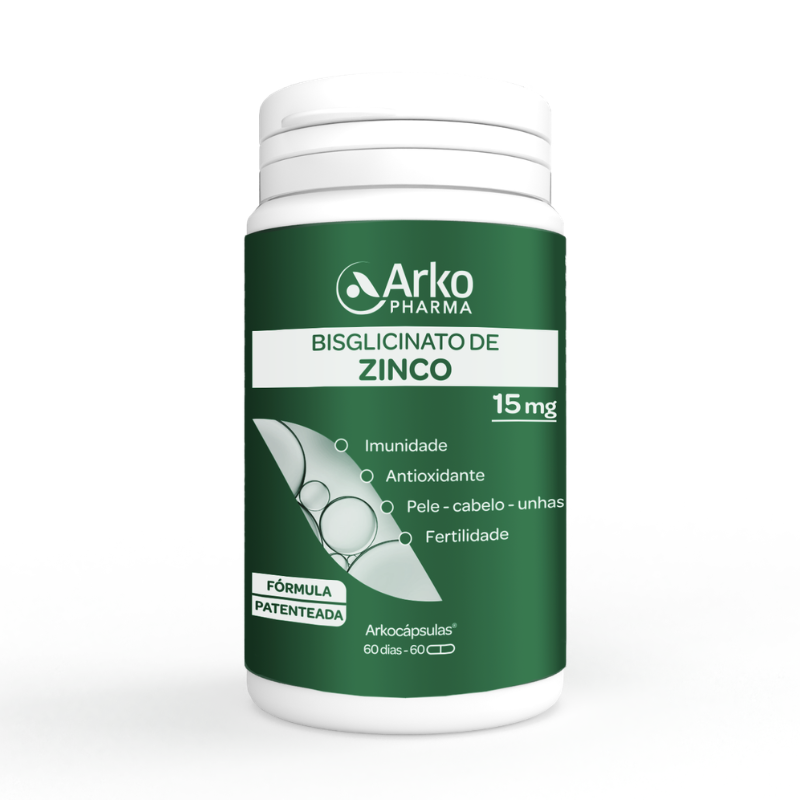 Arkocapsulas Bisglicinato Zinco CapsX60