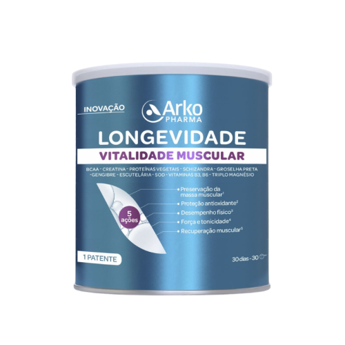 Arkopharma Longevidade Vitalidade Muscular Pó285G