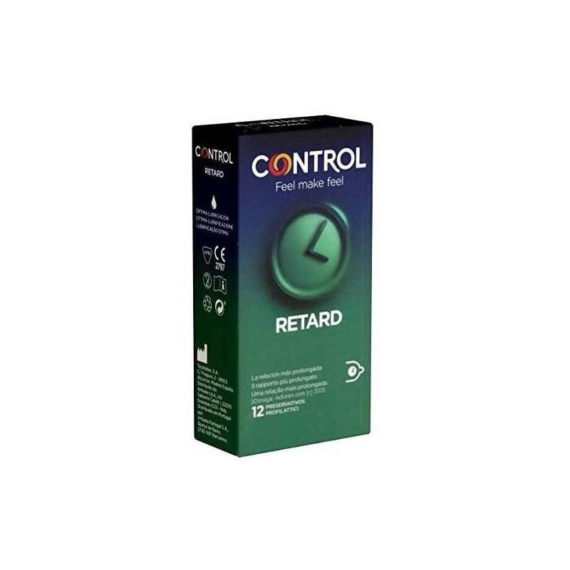 Control Non Stop Retard Preservativos X12