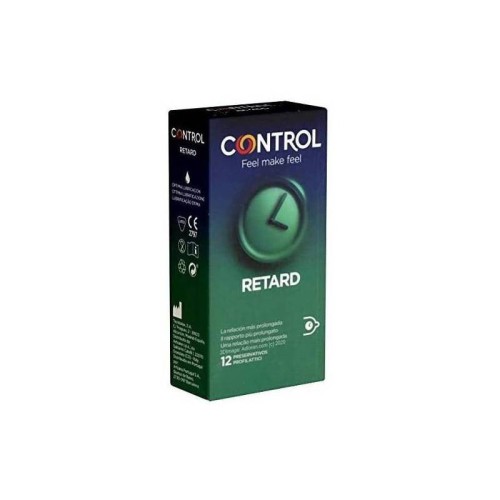 Control Non Stop Retard Preservativos X12