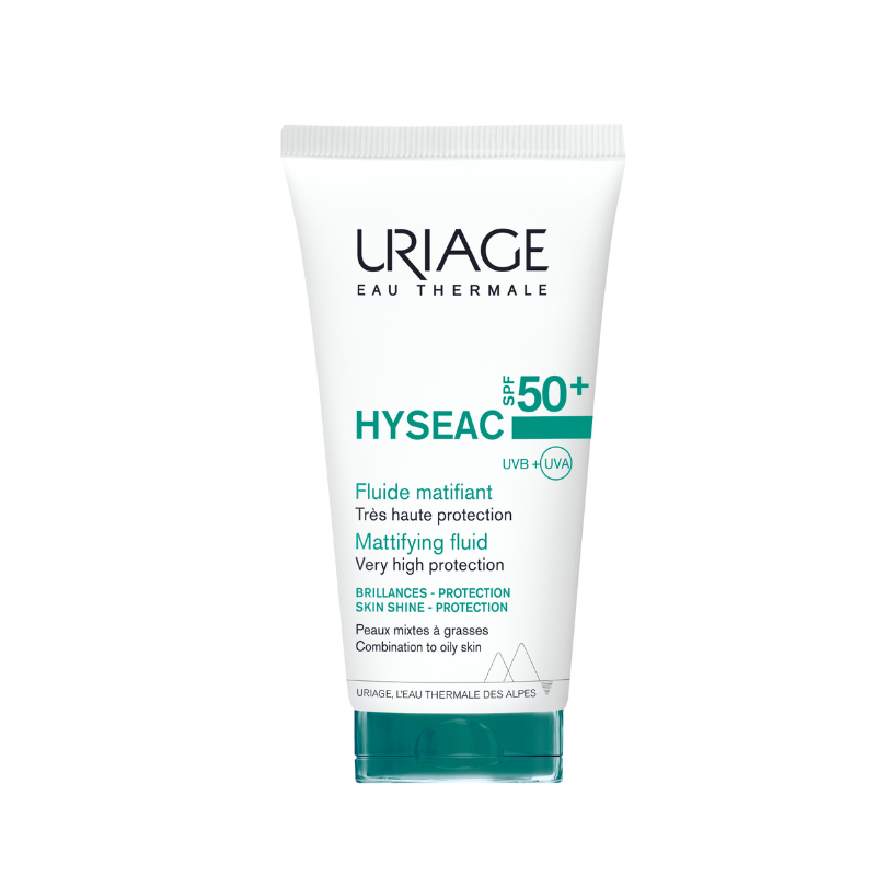 Uriage Hyséac SPF50+ | Proteção Solar Matificante